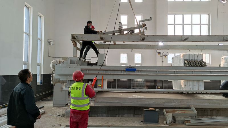 折疊帶(dai)式壓濾(lv)機的結(jie)構(gou)特點(dian)